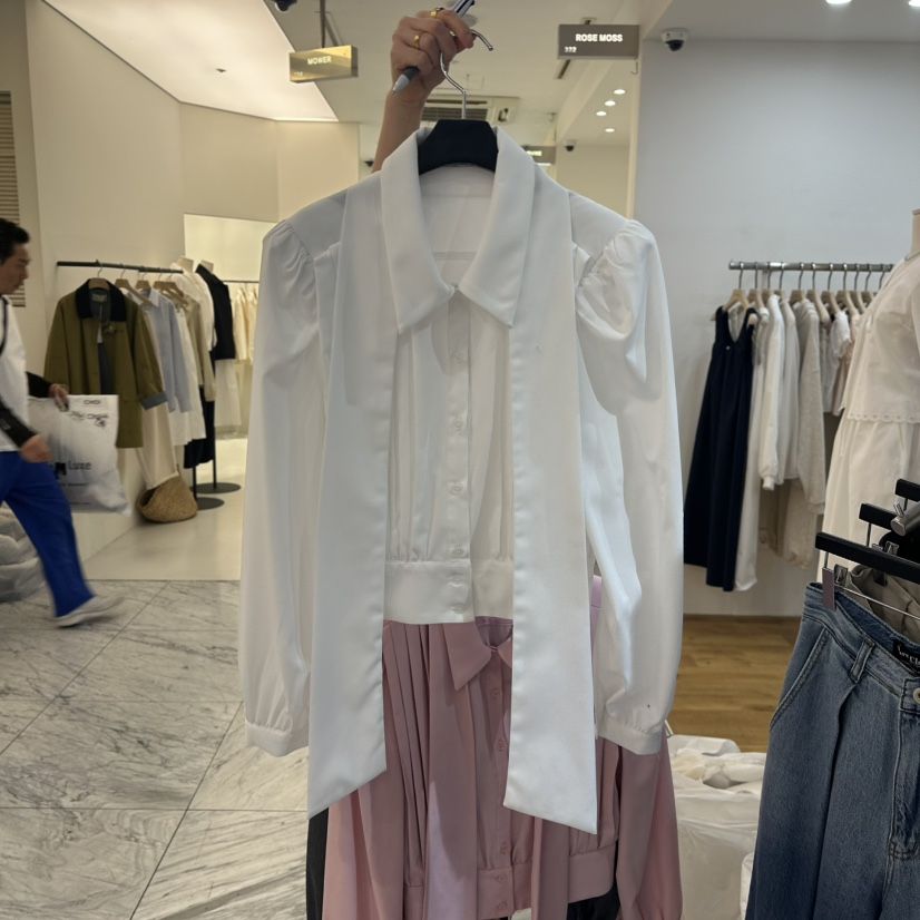 RARE CLOSET韓國直郵㊣女裝新品推薦熱賣25春夏襯衫蕾絲衫RARE CLOSET襯衫/蕾絲衫