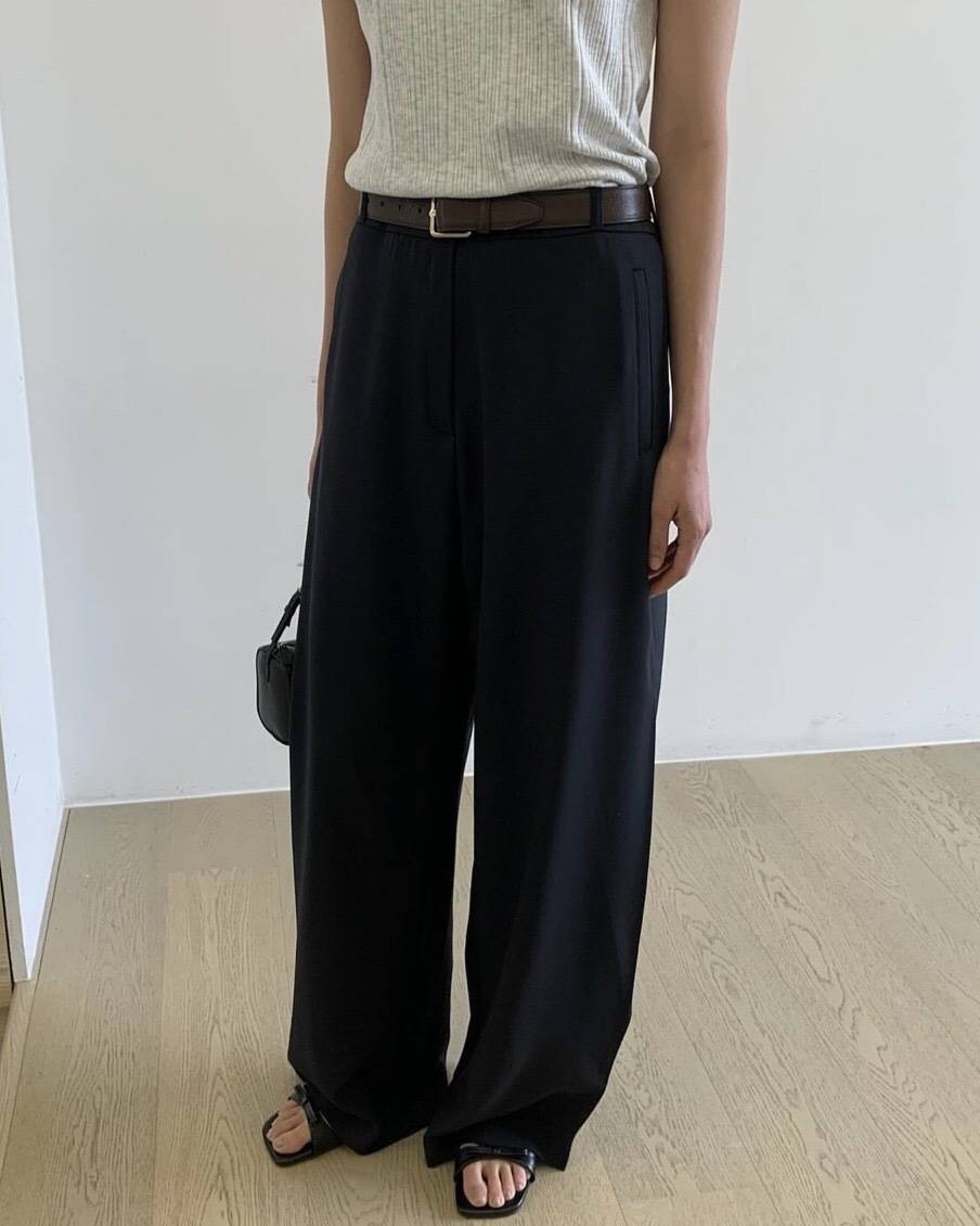 THE WAVE韓國㊣直郵東大門代購女裝新款休閑職業熱賣休閑褲THE WAVE休閑褲