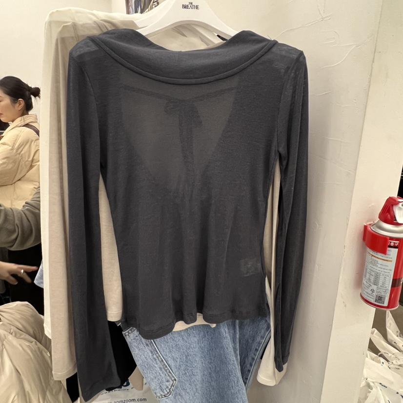 BREATHE韓國㊣直郵東大門代購女裝新品休閑人氣熱賣長袖T恤BREATHE長袖T恤