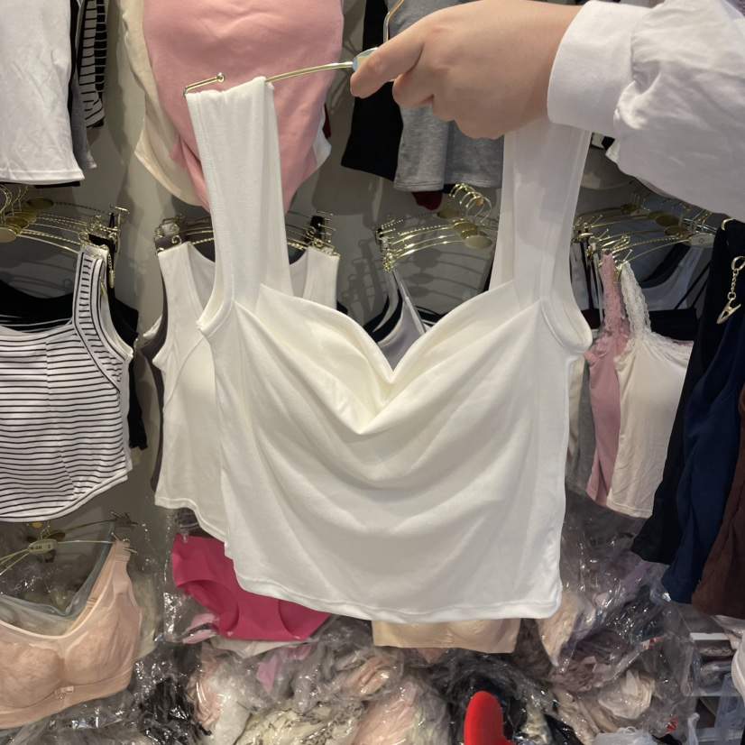 HUAHUA直郵韓國代購㊣女裝新品休閑人氣推薦熱賣時尚吊帶背心HUAHUA吊帶/背心