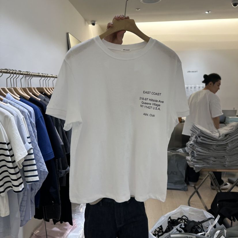 EFFERVESCENT韓國直郵㊣女裝新品職業25春夏熱賣休閑人氣T恤evc/effervescentT恤