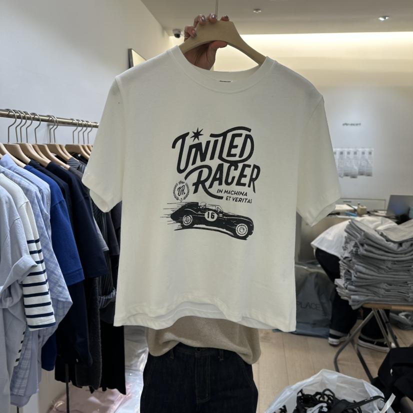 EFFERVESCENT直郵韓國代購㊣女裝新品推薦時尚職業25春夏T恤evc/effervescentT恤