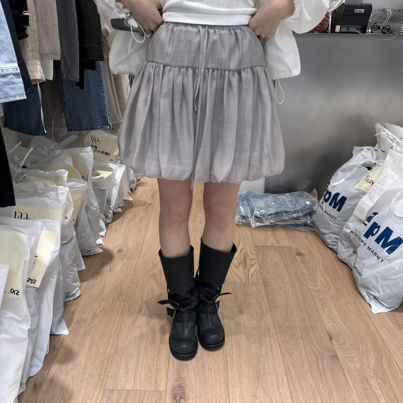 MEET ME韓國直郵㊣東大門實拍女裝新品25春夏休閑時尚短裙MEET ME短裙