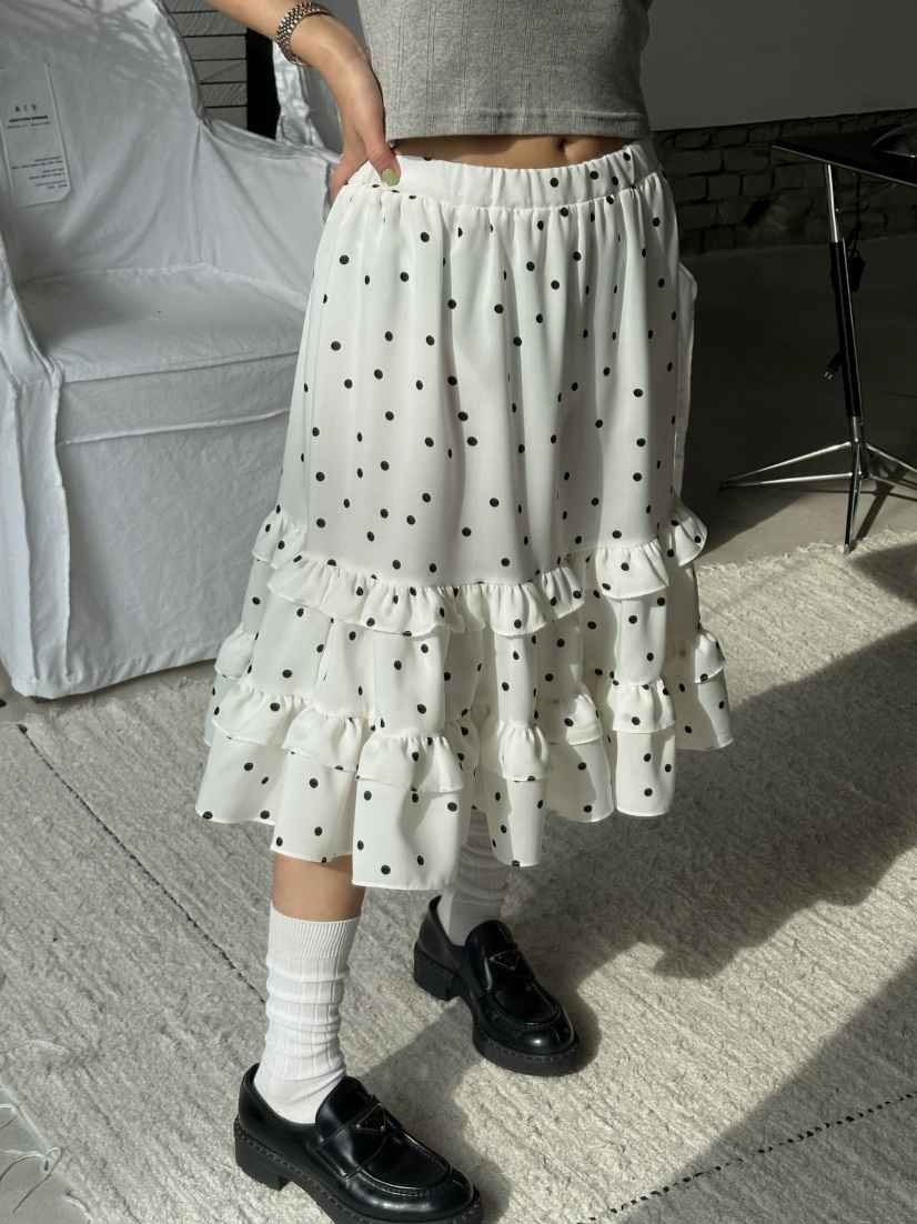 BYRING東大門直郵女裝新品休閑25春夏時尚熱賣半身裙中短裙BYRING半身裙/中短裙