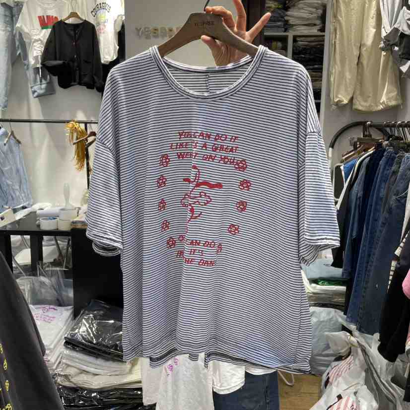 YESFREE韓國代購女裝新款時尚真品職業休閑25春夏T恤史努比YESFREET恤