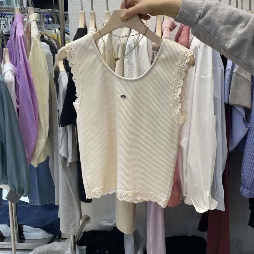 THE MOST-Q東大門代購女裝新款真品職業25春夏熱賣吊帶背心THE MOST吊帶/背心