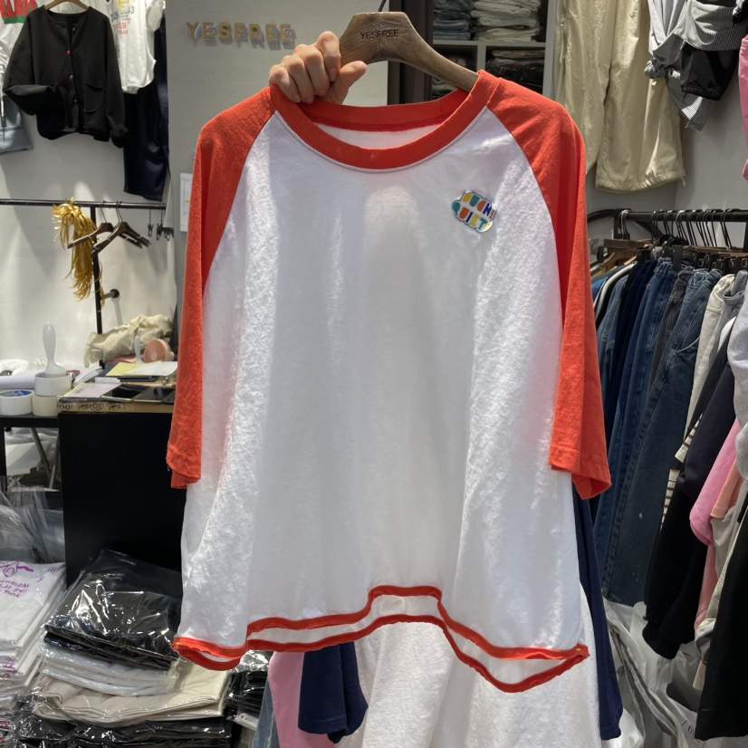 YESFREE東大門實拍女士新品25春夏熱賣推薦休閑時尚真品T恤YESFREET恤