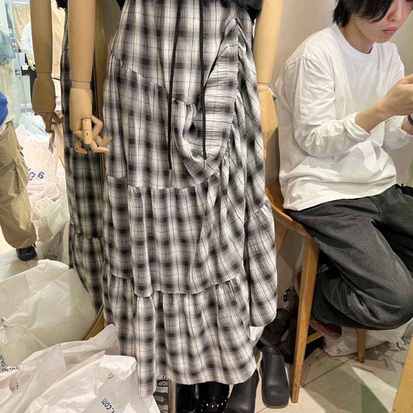 BLACKFRIDAY韓國直郵女裝新品推薦25春夏職業時尚人氣真品長裙BLACK FRIDAY長裙