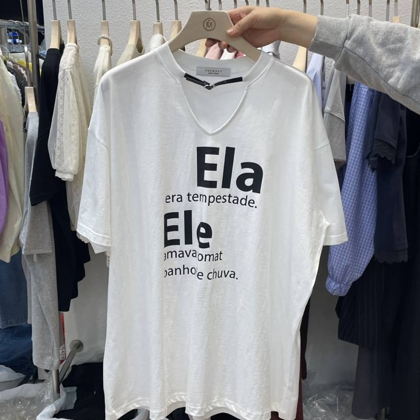 THE MOST-Q韓國代購女士新品推薦熱賣時尚真品25春夏人氣T恤THE MOSTT恤