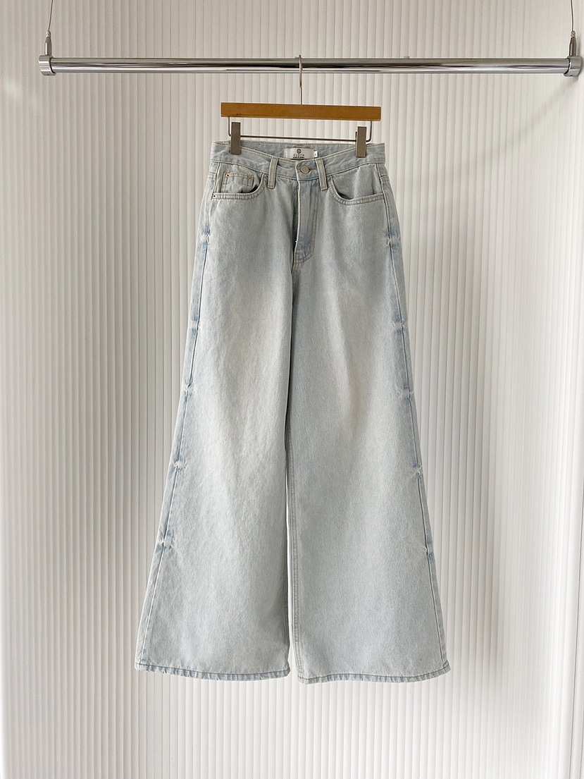 CLOTH韓國直郵㊣東大門實拍女裝新款25春夏推薦人氣熱賣牛仔褲CLOTH牛仔褲