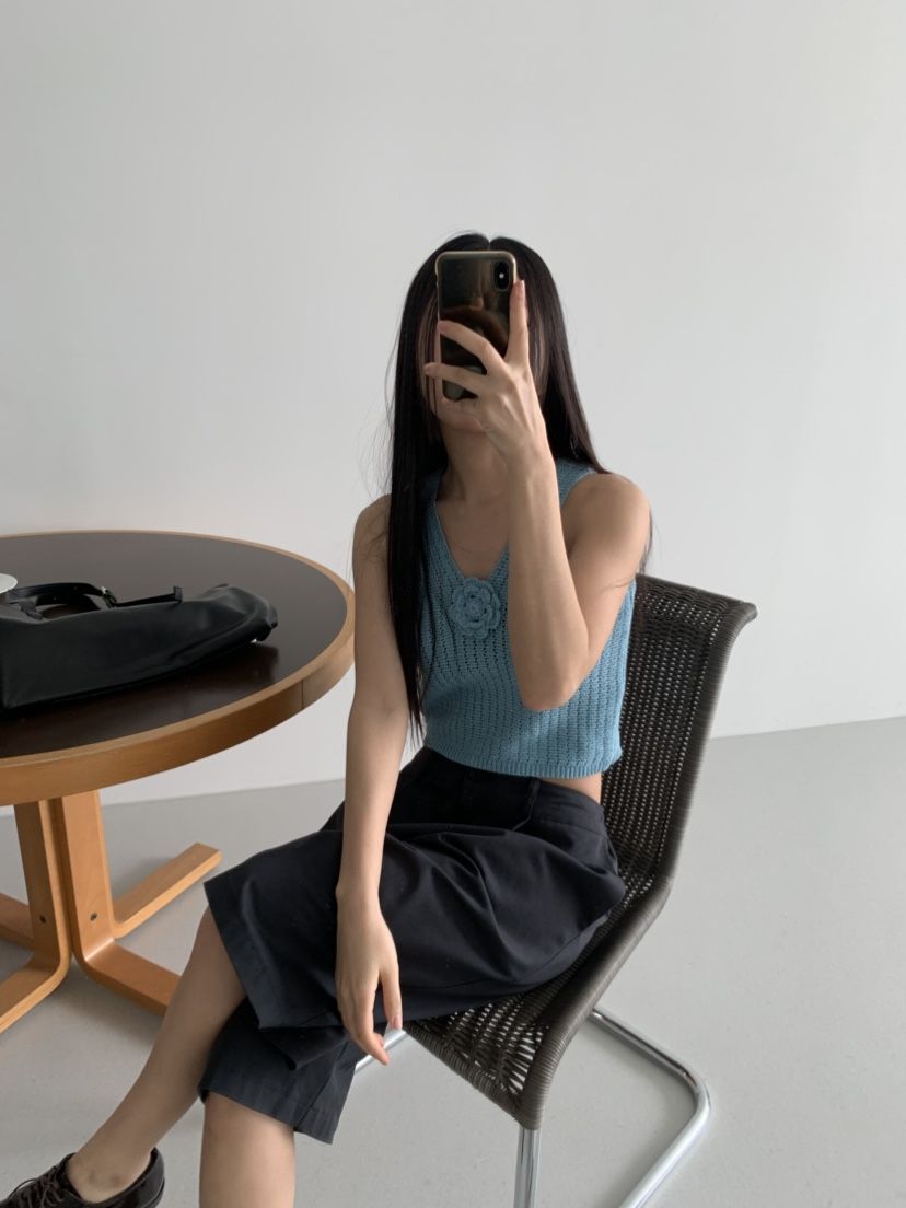 MURMUR韓國直郵㊣東大門實拍女裝新款休閑推薦25春夏吊帶背心MURMUR吊帶/背心