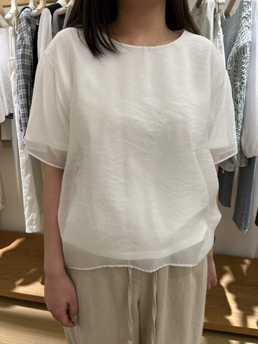 TIZZI韓國直郵女裝新款真品休閑人氣25春夏推薦職業時尚T恤TIZZIT恤