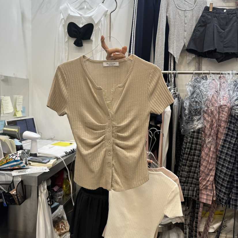 BILLION-L東大門代購女士新品25春夏休閑真品時尚推薦針織衫BILLION-L針織衫