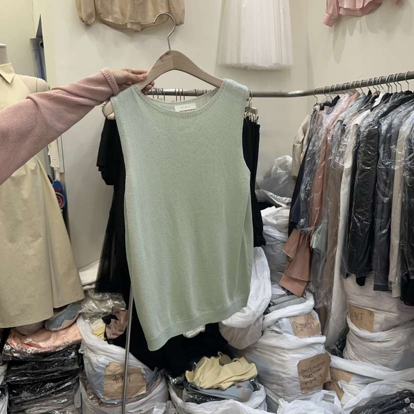 THE LOW東大門實拍女士新品推薦時尚熱賣25春夏休閑吊帶背心THE LOW吊帶/背心