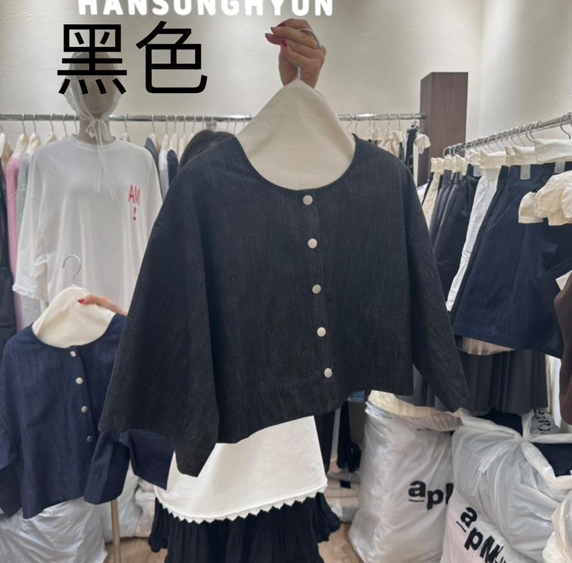 HANSUNGHYUN東大門直郵女裝新款時尚人氣真品推薦襯衫蕾絲衫HANSUNGHYUN襯衫/蕾絲衫
