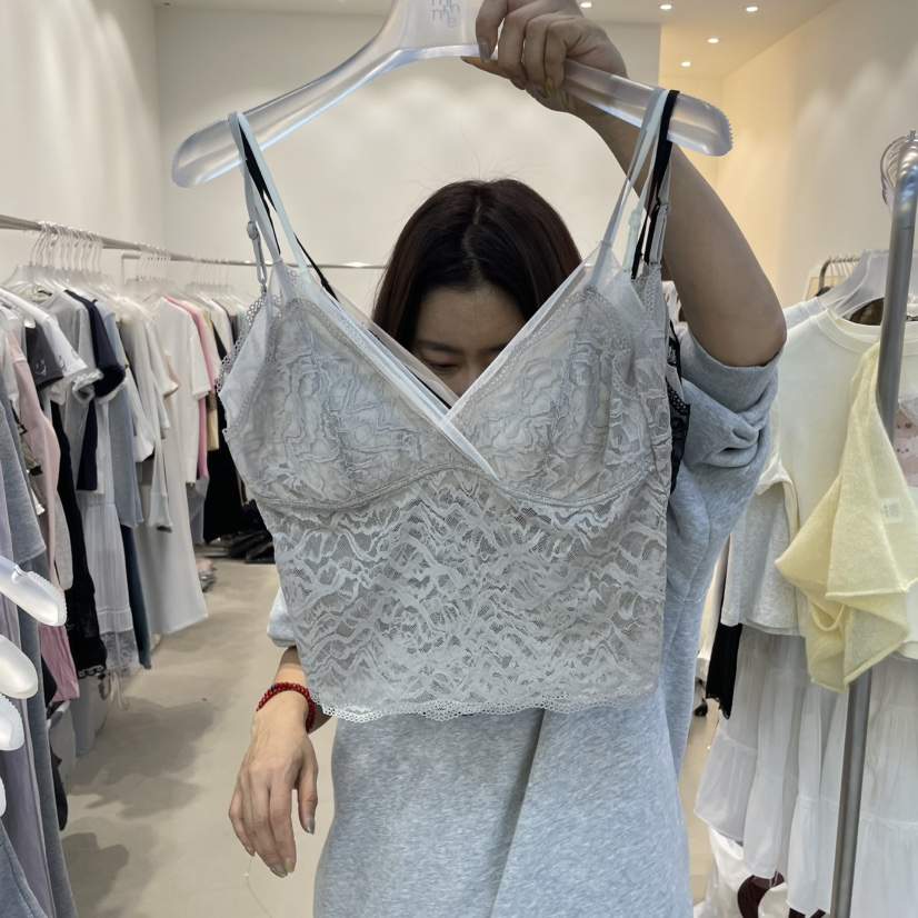 FRUIT BASKET韓國直郵㊣女裝新品休閑熱賣人氣推薦吊帶背心FRUIT BASKET吊帶/背心