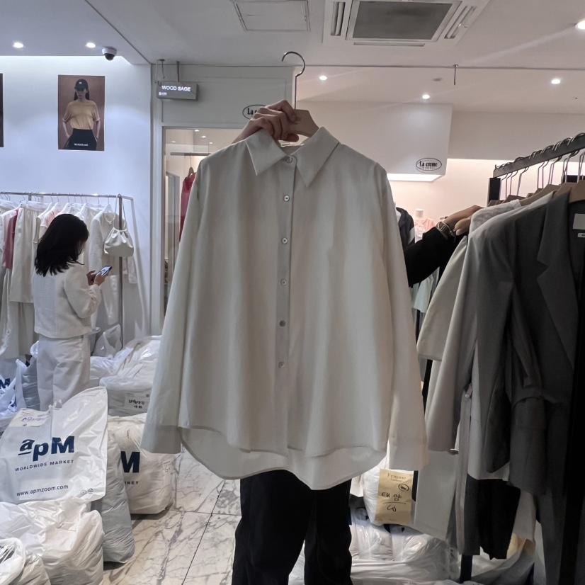 LA MAGIE FEMME直郵韓國代購㊣女裝新品職業熱賣襯衫蕾絲衫Lamagie Femme襯衫/蕾絲衫