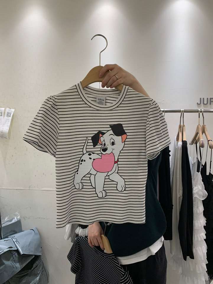 JUPITER韓國直郵㊣女裝新品人氣職業時尚熱賣休閑25春夏T恤JUPITERT恤