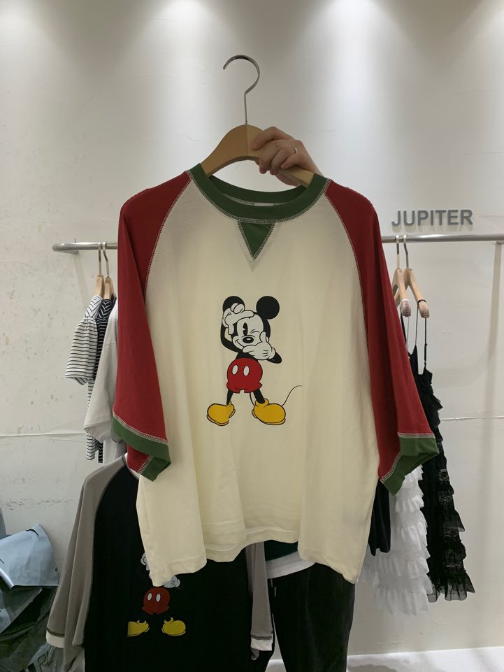 JUPITER韓國直郵㊣女裝新品人氣25春夏熱賣休閑職業時尚T恤JUPITERT恤