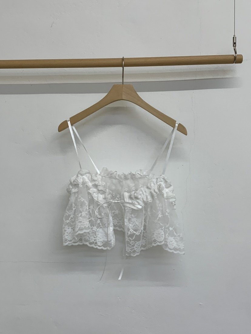MORE THAN-P韓國㊣直郵東大門代購女裝新品人氣吊帶背心蕾絲MORE THAN吊帶/背心