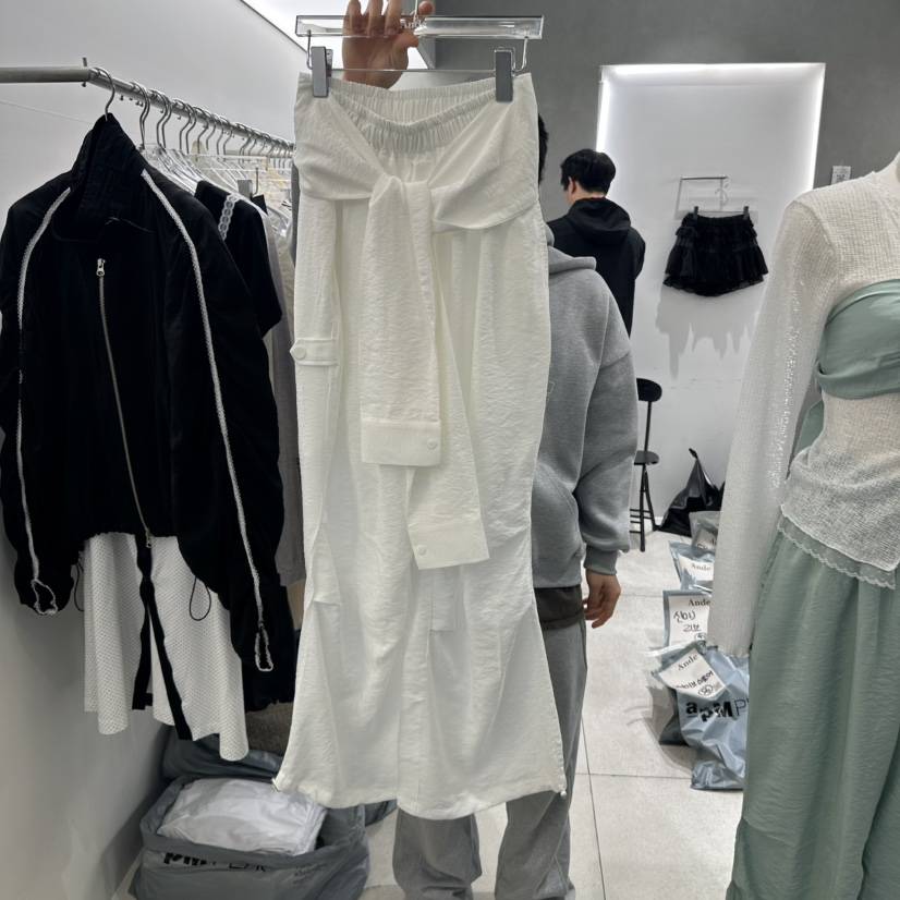 ANDE韓國代購女裝新款人氣職業真品25春夏休閑熱賣時尚休閑褲ANDE休閑褲