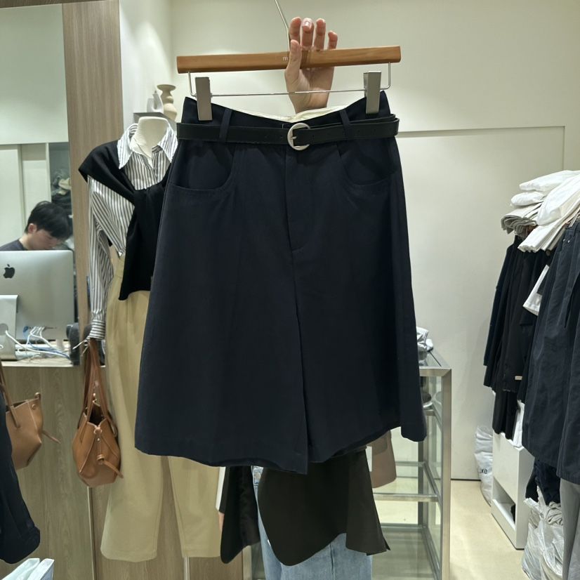 MELO韓國代購女裝新款時尚熱賣休閑25春夏真品推薦人氣短褲MELO短褲