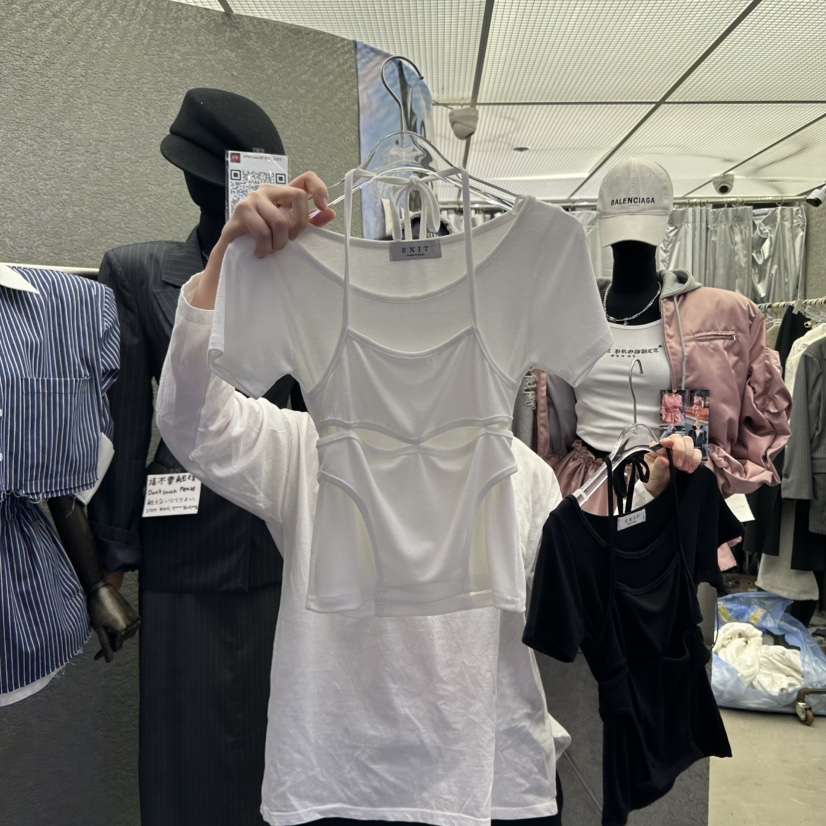 EXIT韓國直郵女裝新品人氣熱賣職業25春夏休閑真品推薦時尚T恤EXITT恤