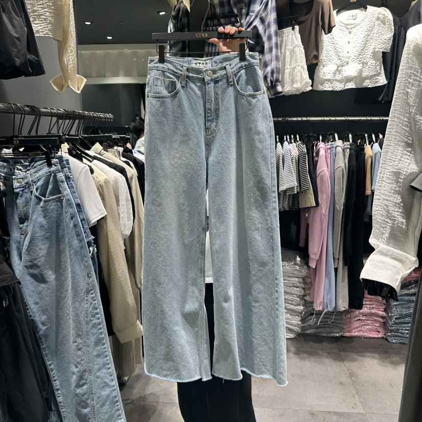 STAR-L東大門直郵女士新品真品休閑職業時尚25春夏熱賣牛仔褲STAR-L牛仔褲