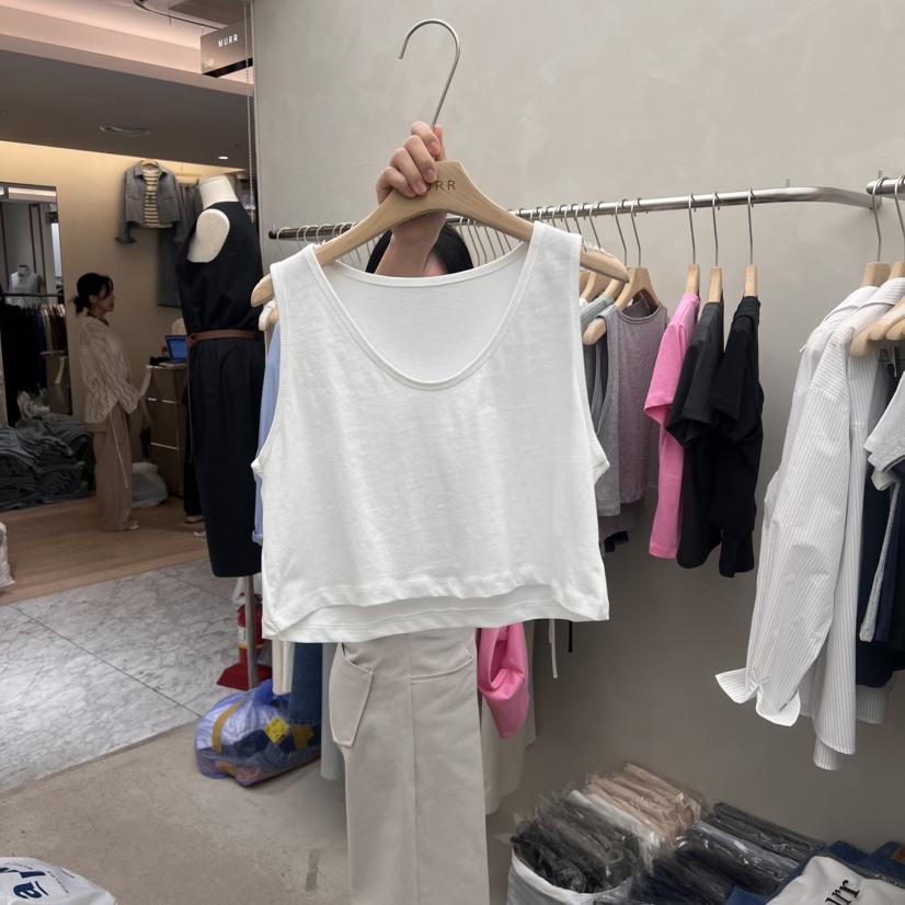 MURR東大門代購女士新款熱賣職業25春夏休閑人氣時尚吊帶背心MURR吊帶/背心