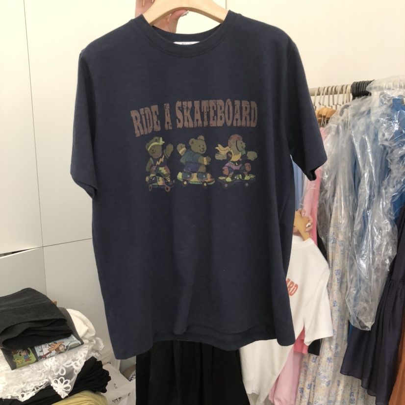 DOHWAJI韓國直郵女裝新品人氣職業真品熱賣25春夏時尚休閑T恤DOHWAJIT恤