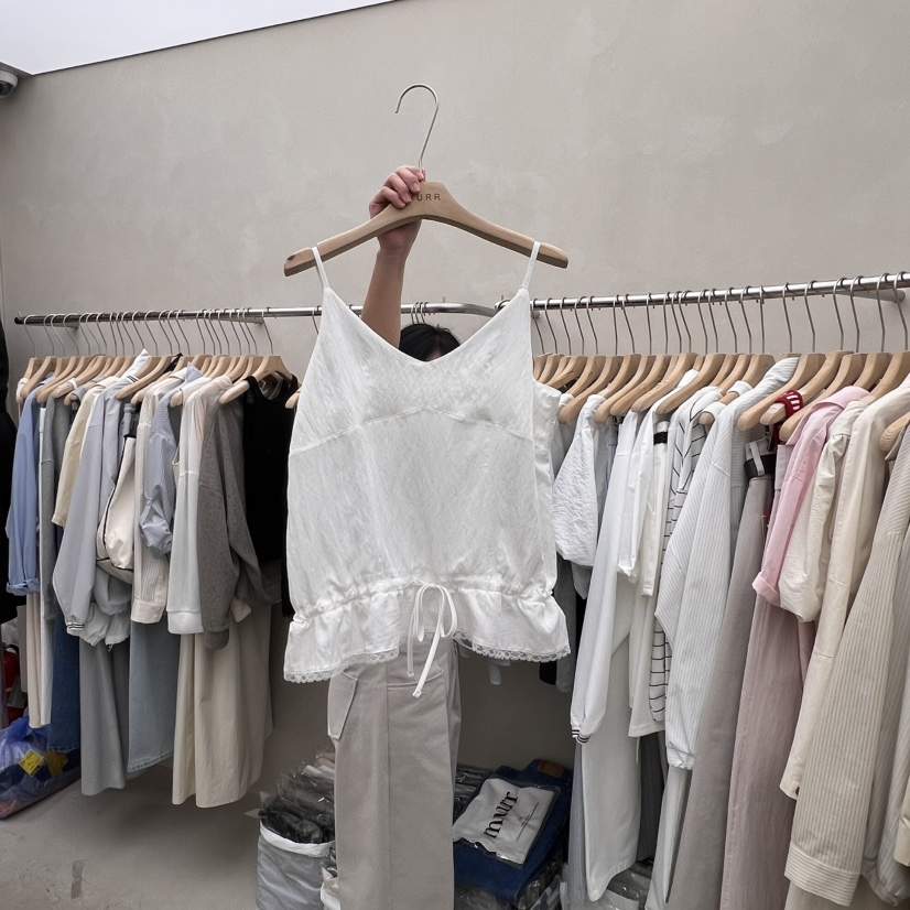 MURR東大門直郵女士新品時尚25春夏真品職業休閑人氣吊帶背心MURR吊帶/背心