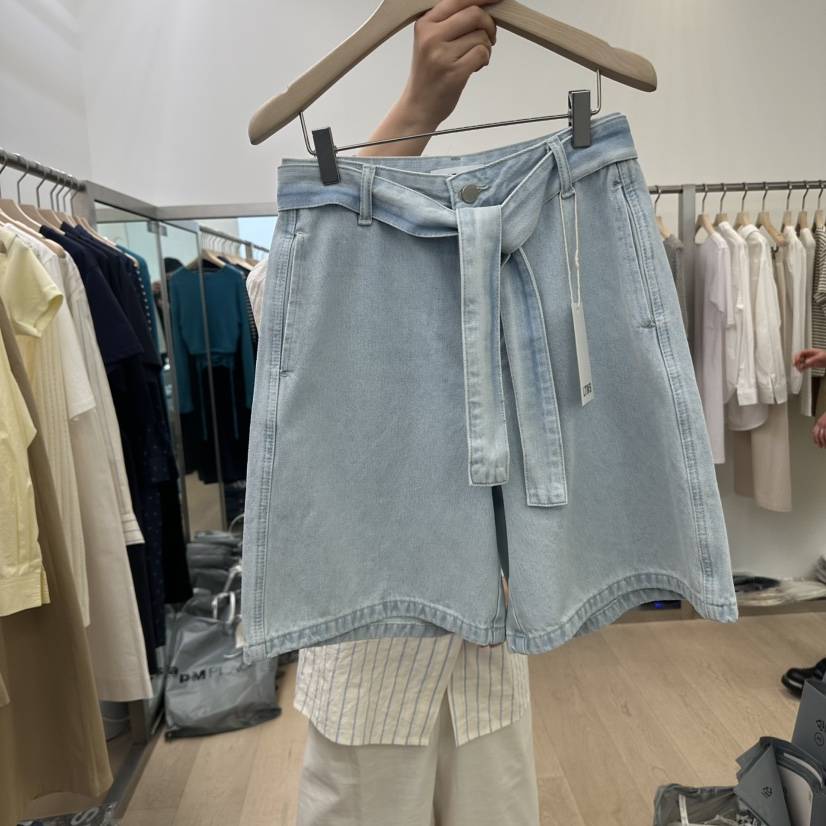 LTMS韓國直郵女裝新品時尚熱賣真品推薦職業人氣短褲含腰帶LTMS短褲