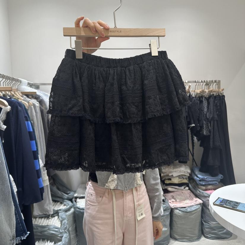 RE STYLE-Q東大門實拍女裝新品25春夏休閑熱賣人氣推薦短裙RE STYLE短裙