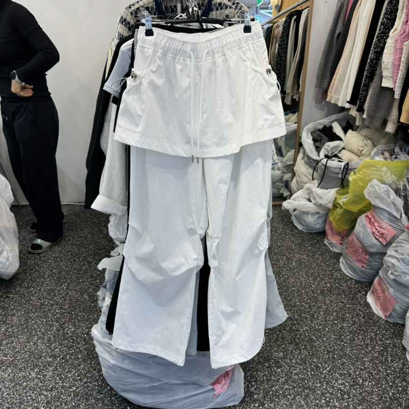 BELOVED韓國代購女士新品職業真品推薦熱賣25春夏時尚裙褲連帽BELOVED裙褲