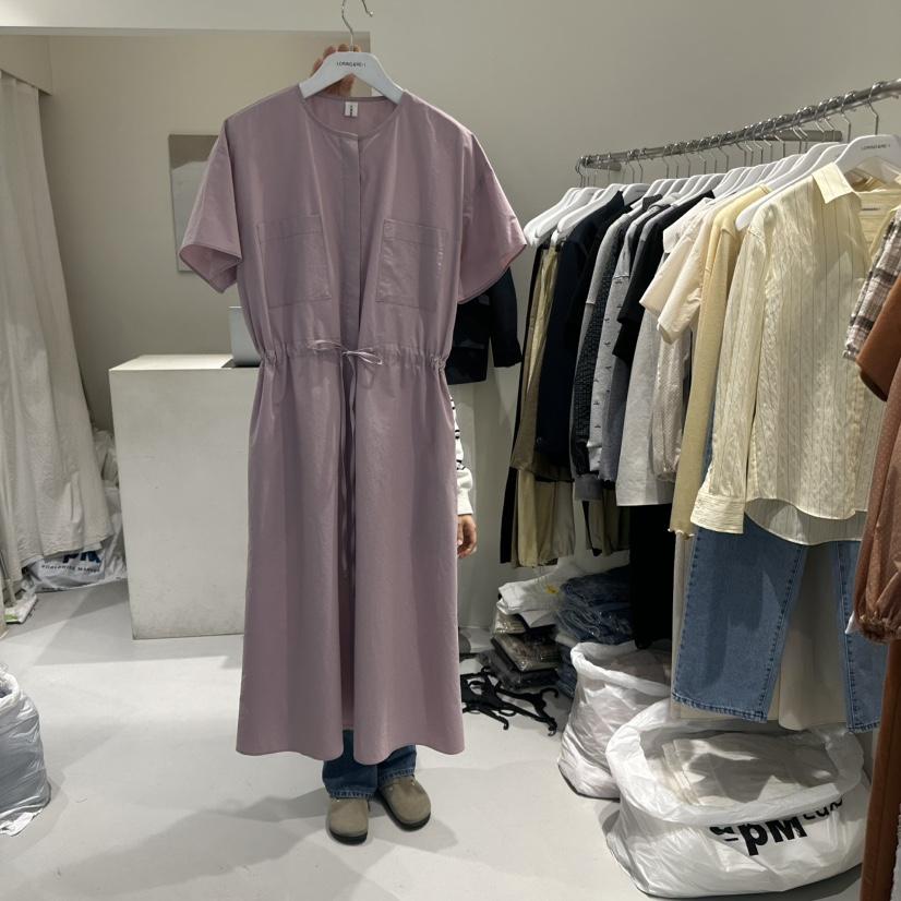 LORING RE I韓國代購女士新品職業熱賣25春夏人氣推薦連衣裙LORING RE-I/BARE連衣裙
