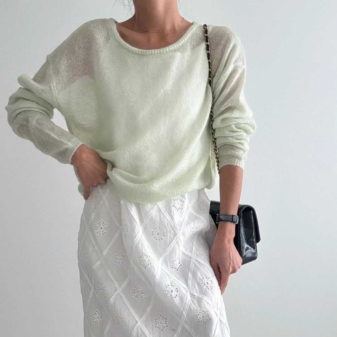 RIPPLE韓國直郵㊣東大門實拍女裝新品熱賣時尚針織衫不含內搭RIPPLE針織衫