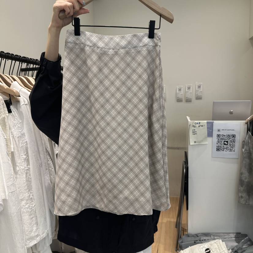 ORE-P韓國直郵㊣東大門實拍女裝新品25春夏時尚人氣職業長裙ORE長裙