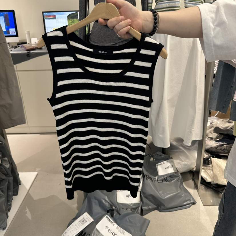 MENTOR韓國直郵㊣東大門實拍女裝新款熱賣推薦職業吊帶背心MENTOR吊帶/背心