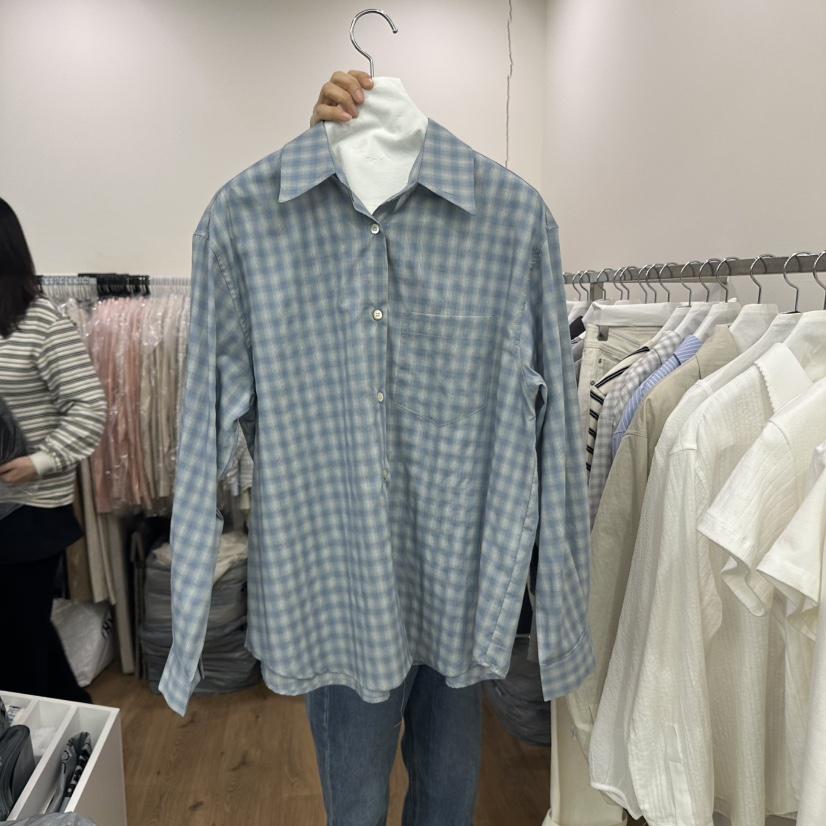 AGO直郵韓國代購㊣女裝新品職業時尚休閑推薦熱賣襯衫蕾絲衫AGO襯衫/蕾絲衫