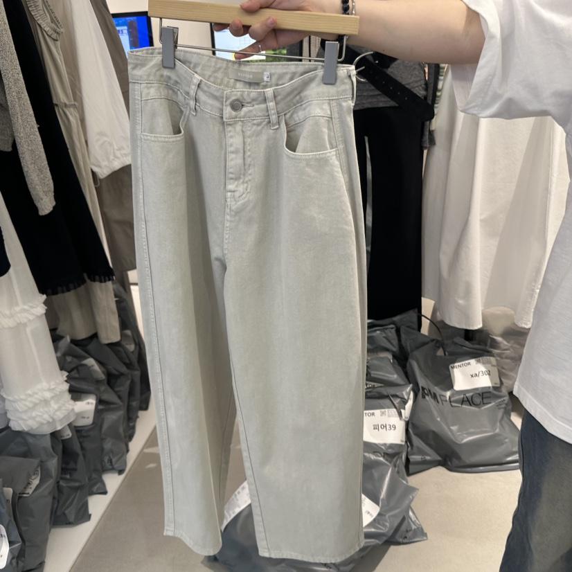 MENTOR韓國直郵㊣女裝新款熱賣25春夏職業休閑推薦時尚休閑褲MENTOR休閑褲