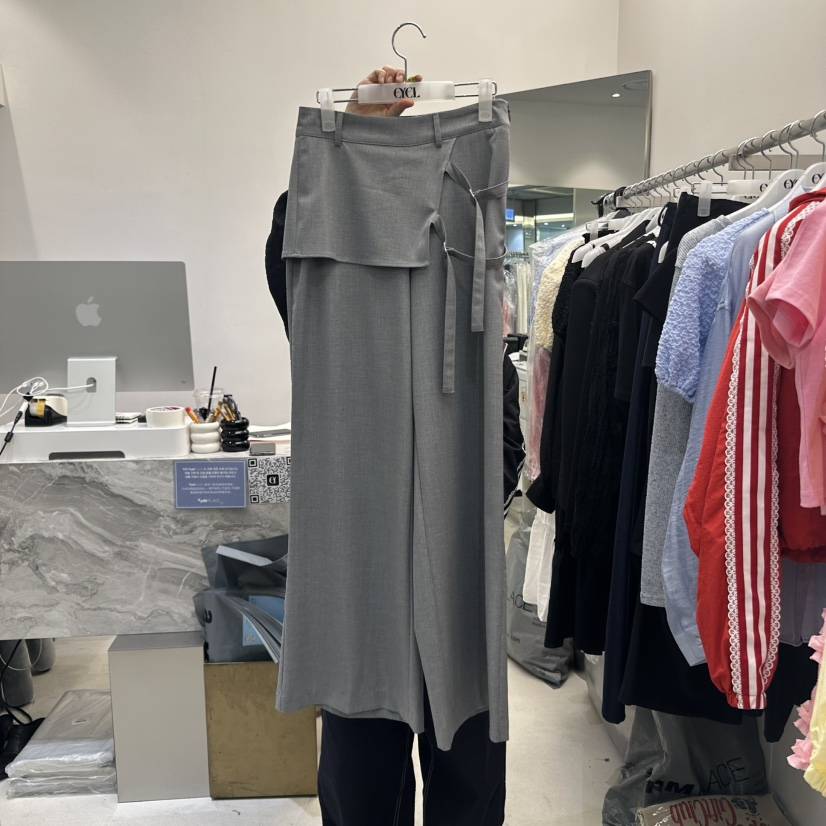 EYEL韓國㊣直郵東大門代購女裝新款職業休閑時尚人氣推薦裙褲EYEL裙褲