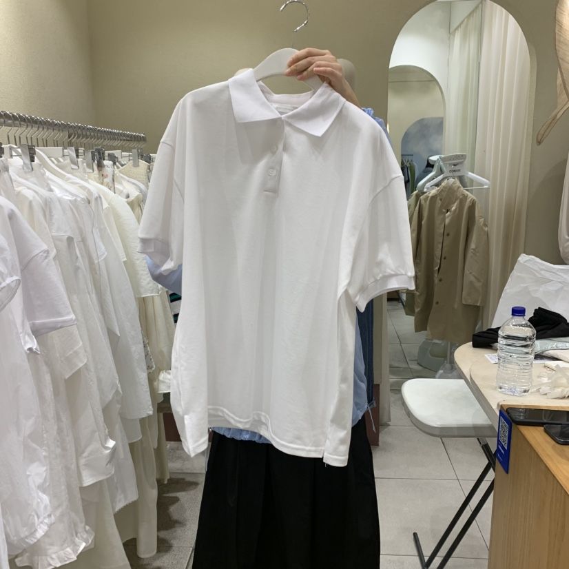 BROCCOLISALAD韓國直郵㊣女裝新品休閑25春夏人氣時尚熱賣T恤BROCCOLISALADT恤