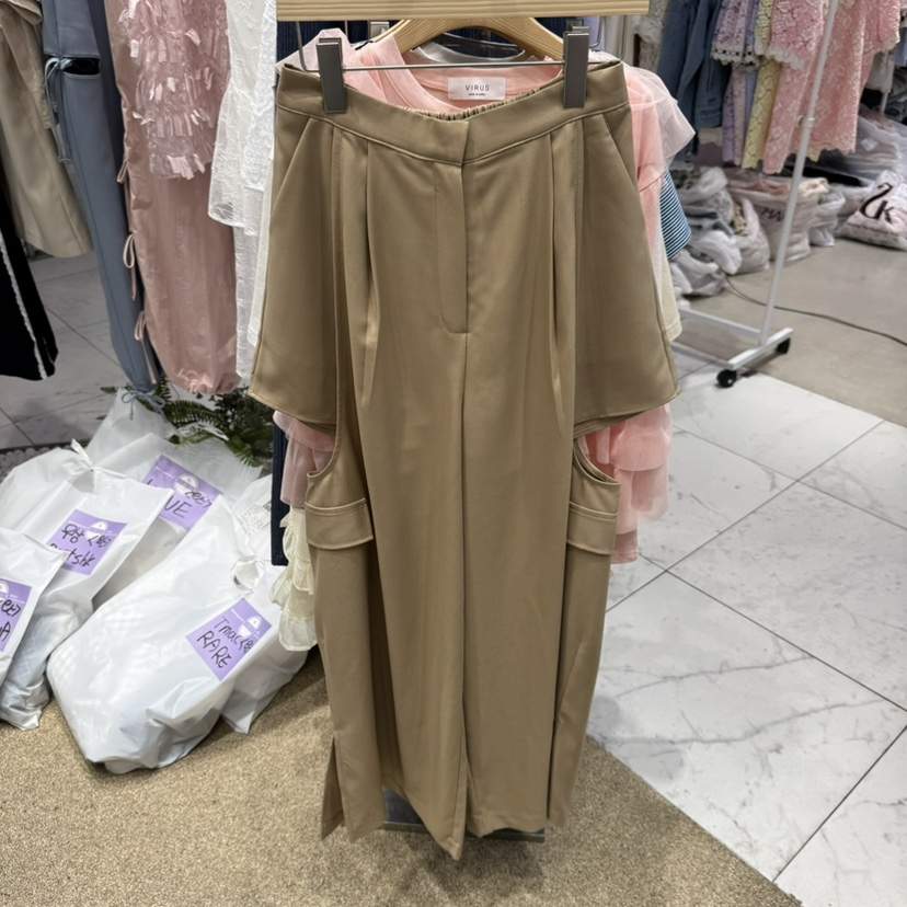 VIRUS韓國直郵㊣女裝新品25春夏休閑熱賣職業人氣推薦休閑褲VIRUS休閑褲