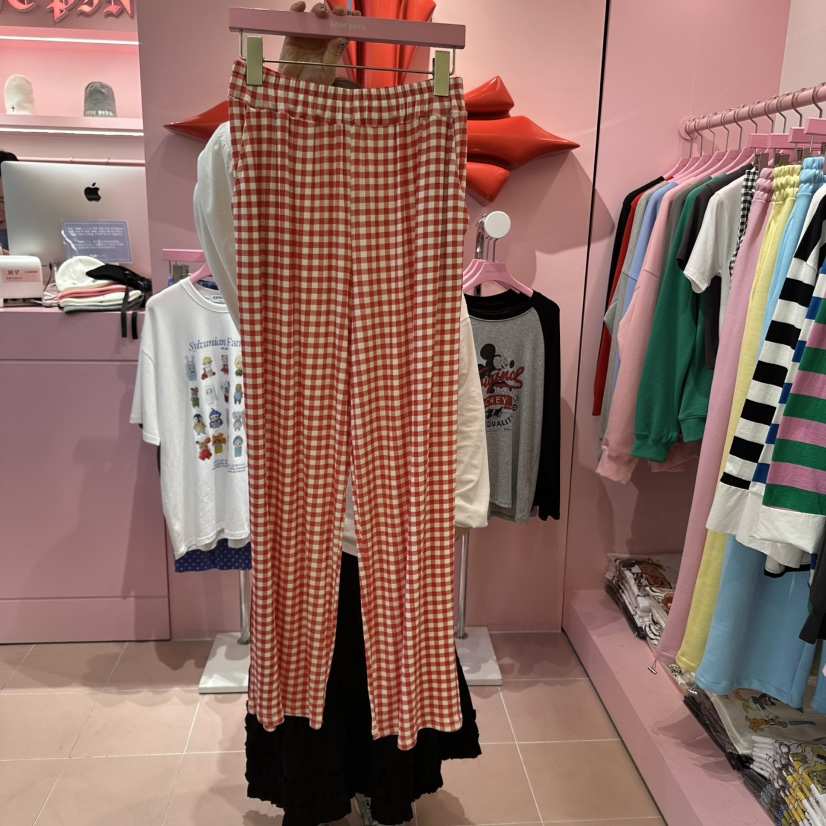 LOVE PINK直郵韓國代購㊣女裝新品25春夏推薦人氣熱賣休閑褲LOVE PINK休閑褲