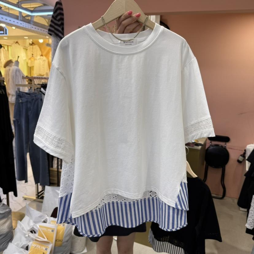 MARILYN韓國㊣直郵東大門代購女裝新品休閑人氣熱賣25春夏T恤MARILYNT恤