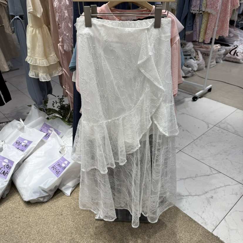 VIRUS韓國直郵㊣女裝新品職業熱賣休閑時尚人氣半身裙中短裙VIRUS半身裙/中短裙
