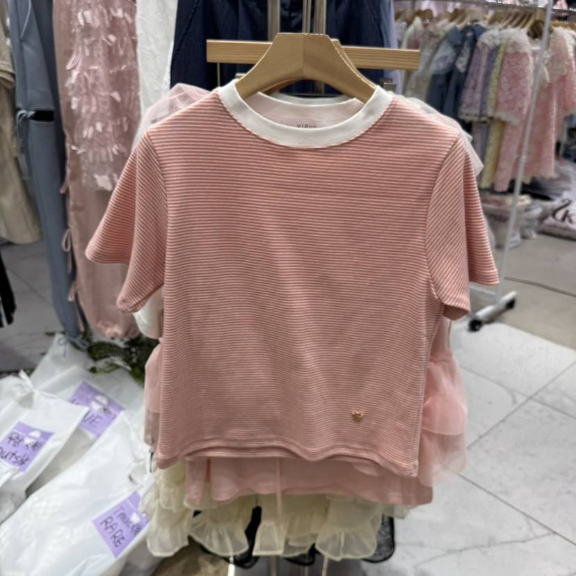 VIRUS直郵韓國代購㊣女裝新款推薦人氣25春夏熱賣時尚職業T恤VIRUST恤