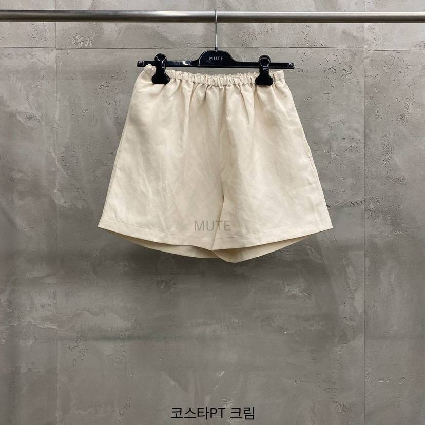 MUTE-P韓國直郵㊣女裝新品休閑推薦人氣職業時尚25春夏短褲MUTE短褲