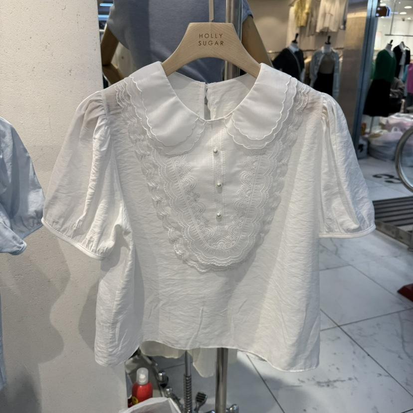 PIT A PAT直郵韓國代購㊣女裝新款熱賣推薦職業襯衫蕾絲衫PIT A PAT襯衫/蕾絲衫