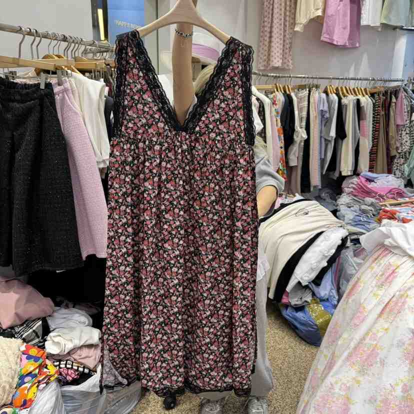 HAPPYBERRY直郵韓國代購㊣女裝新品職業25春夏休閑推薦連衣裙HAPPYBERRY連衣裙